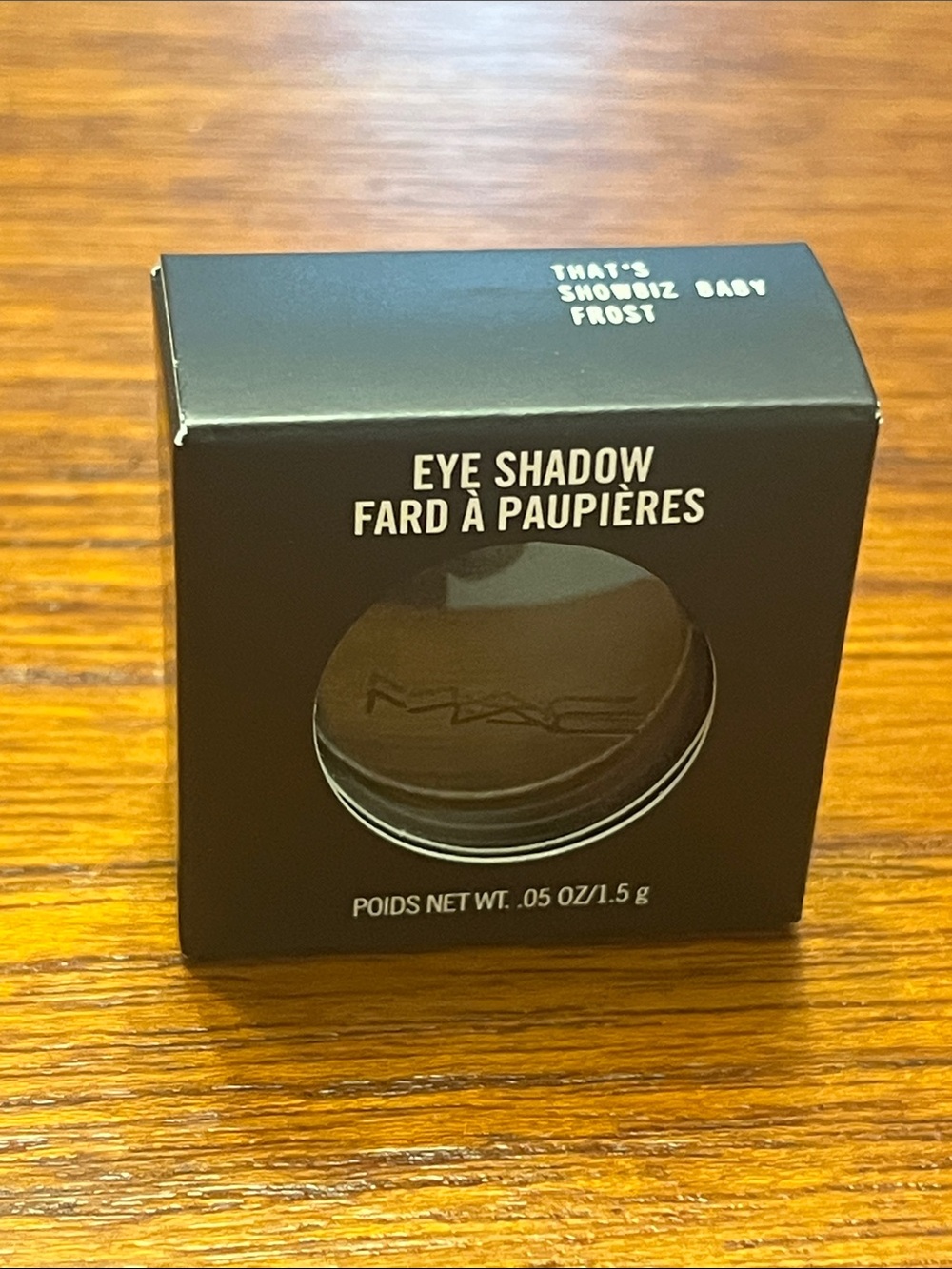 MAC frost eyeshadow- That’s showbiz baby